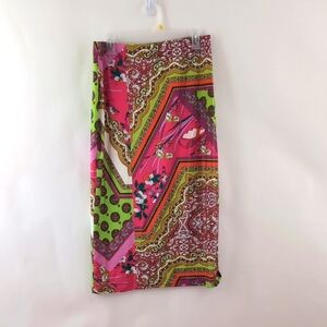Vibrant Multicolor Women's Skirt Size Large